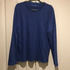 Blue long sleeve shirt